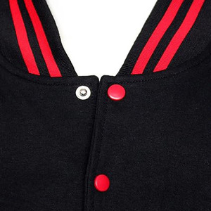 Unisex Vintage <b>Retro</b> High Quality Breathable Eco-Friendly Baseball Varsity Canvas Jacket Winter Season Plus Size Knitted - Product Image 3