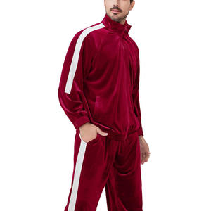 Gimnasio Activewear Athleisure Hombres Sudadera con capucha Chaquetas y pantalones de chándal y conjuntos de Jogger Tela personalizada Casual Unisex Conjunto de 2 piezas Chándales - Product Image 3