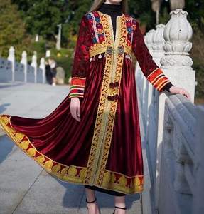 ชุดเดรส kuchi ชนเผ่าวินเทจสไตล์อัฟกานิสถาน/ปากีสถานชุดปาร์ตี้ kuchi แบบดั้งเดิมหลากสีชุดเดรส3063โคจิ - Product Image 3