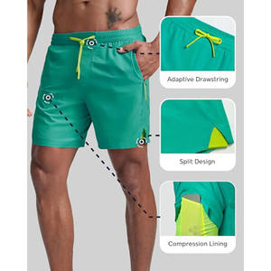 Pantalones Cortos Deportivos para Hombre, Verano 2026, para Gimnasio, Ejercicio, Secado Rápido, Múltiples Bolsillos, para Correr - Product Image 2