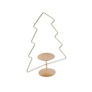 Portavelas de Metal en forma de estrella de Venta caliente para luz de té decoración del hogar de alta calidad para Navidad - Product Image 5