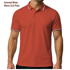 Chemise polo YPolo sur mesure à manches courtes en coton pour homme, respirante et à séchage rapide, pour le golf - Product Image 6