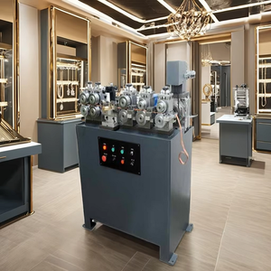 Tuyau automatique de bijoux en métal de haute qualité faisant le tube de cuivre d'argent d'or de machine pour la production de bracelet de collier - Product Image 5