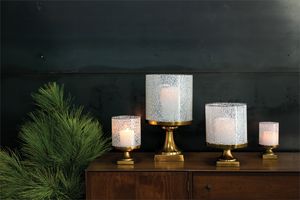 Ultimate High Quality Decorating Votive Glass With Metal Square Shape Golden Finished Base Stand <b>T</b> <b>Light</b> <b>Candle</b> Holder - Product Image 5
