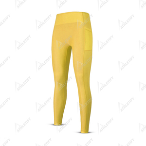 Femmes taille haute Yoga Leggings confortable Stretch Fit pantalon pour Yoga Gym Fitness course élégant vêtements de sport pour les femmes - Product Image 1