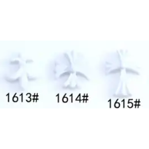 Ciondoli a Croce Bianca per Componenti e Accessori di Gioielleria - Product Image 1