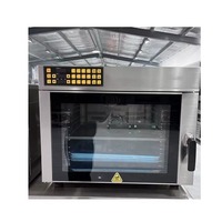 Four à plateaux industriel en acier inoxydable avec échangeur de chaleur pour la transformation de chocolat, crème glacée et aliments, équipement de séchage automatique 110V