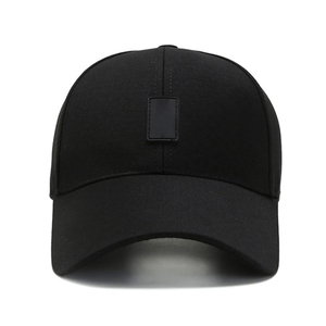 Gorra de béisbol de malla de algodón de 5 paneles de alta calidad, gorra de camionero a cuadros, Parche de cuero ajustable personalizado con logotipo, venta al por mayor - Product Image 3