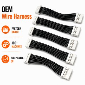 JST XH <strong>2.</strong>54mm Compatible Wire Harness Assembly 2 3 4 5 6 7 8P Connector Cable for Drone Electronics Flight Control OEM Custom - Product Image 1