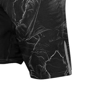 Usine en gros plaine extensible combat Mma coup de pied boxe Muay Thai Arts martiaux combat Shorts grande taille produits de vente chaude - Product Image 4