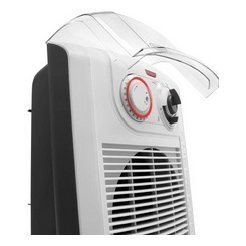 Caldobagno พัดลมฮีตเตอร์ HBC 3052T 2400W 70M, พัดลมฮีตเตอร์สีขาวเทารุ่น0114431009สำหรับ de longhi Home - Product Image 3