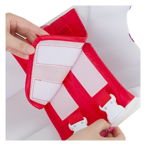 Gilet de sauvetage pour chien en polyester léger (WZ-PLJ01) Gilet de sauvetage pour chien de couleur vive pour chiens de petite et moyenne taille avec boucle Velcro - Product Image 5