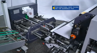 Couteau pliant indépendant haute vitesse 100 cycles/min pour lignes d'assemblage et machines post-presse
