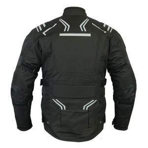 Vestes d'hiver en Cordura personnalisables pour hommes, imperméables et coupe-vent avec poches avant respirantes, toile tissu neuf - Product Image 2