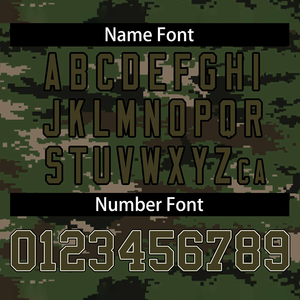 Crea Tu Propia Chaqueta Deportiva de Camuflaje Personalizada con Esta Herramienta de Personalización en Línea con Nombre y Número - Product Image 5