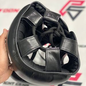 อุปกรณ์ป้องกันศีรษะแบบเต็มหน้า คุณภาพพรีเมียม ยอดขายอันดับหนึ่ง หนังวัวแท้ สำหรับฝึกซ้อม คิกบ็อกซิ่ง มวยไทย MMA - Product Image 5