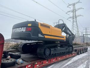Hyundai 485, excavadora minera grande, rueda usada de 48 toneladas, precio barato, motor Yanmar, cilindro hidráulico Bosch Rexroth, engranaje nuevo - Product Image 4