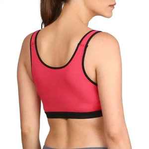 Soutien-gorge de sport 2025 pour le yoga, rembourré, sans couture, push-up, pour femme, 100 % polyester par Rasheed Mfg Co. - Product Image 4