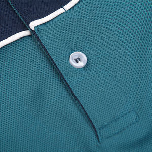 เสื้อโปโลผ้าฝ้ายระบายอากาศได้ดีสำหรับผู้ชายเสื้อโปโล100% ออกแบบได้ตามต้องการสำหรับกอล์ฟ - Product Image 4