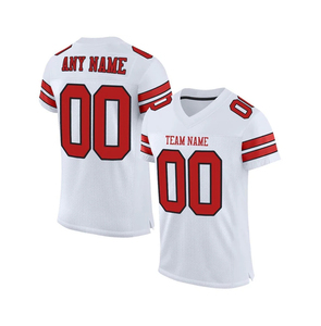 Maillot de football américain confortable et parfait pour le sport et les équipes, manches courtes, personnalisable, haute qualité, 100% polyester - Product Image 3