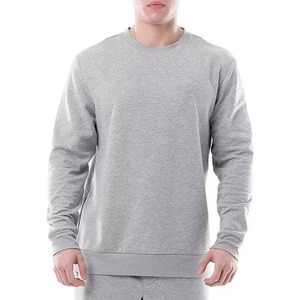 เสื้อสเวตเชิ้ตผู้ชายคุณภาพพรีเมียมสำหรับฤดูหนาว ผ้าฝ้าย 100% ทรงโอเวอร์ไซส์ มีกระเป๋า บริการพิมพ์ลายตามสั่ง รับผลิตแบบ OEM - Product Image 1