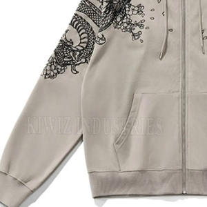 Sudaderas con capucha bordadas de manga larga para hombre, transpirable, fácil, a la moda, para adultos, último diseño, sudaderas con capucha bordadas para hombre - Product Image 5