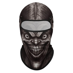 หน้ากากไหมพรมผีระบายอากาศได้ดีหน้ากากคลุมเต็มหน้าสำหรับขี่จักรยานแห้งเร็วแบบระเหิด - Product Image 1