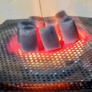 Carbón de dedo de cáscara de coco para Shisha quema extendida sin humo acabado limpio tradicional brasileño Hookah cultura Merades - Product Image 1