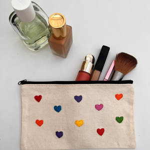 Sac en lin brodé à la main avec broderie de différentes couleurs sac à dos en lin 100% doux lavé OEM fabriqué au Vietnam - Product Image 5