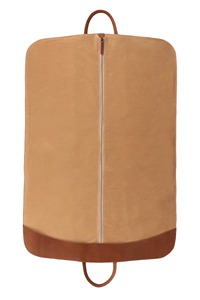 Personalized Leather Suit Carrier Garment With Initials Cover <b>Bag</b> Protection Gift For Groomsmen LSC-0019 - Product Image 4