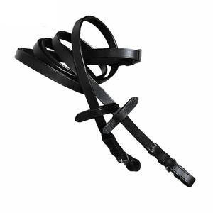 Equipo Ecuestre de Alta Calidad, Brida y Riendas de Cuero Occidental para Montar a Caballo, Carreras y Deportes, Riendas de Cuero para Caballo con Hebillas - Product Image 1