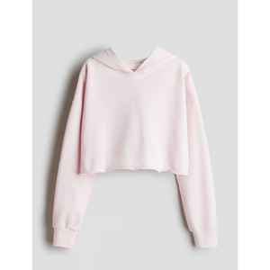 Sudadera Corta Extra Grande para Mujer |   Sudadera con Cierre de Algodón |   Sudadera Corta Estilo Urbano - Product Image 3