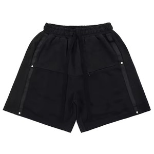 Transpirable Summer Street Invisible Pocket Shorts Patchwork Cordón Cintura Pantalones de baloncesto de pierna recta - Product Image 1