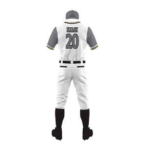 Paquete de uniforme de béisbol personalizado completo, pantalones de Jersey, sombrero de tela suave, ajuste Atlético disponible para pedidos al por mayor de equipos, listo para OEM - Product Image 3