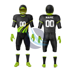 Nouveau design maillot de football américain personnalisé pas cher Sports & Vêtements d'entraînement uniformes de football américain - Product Image 3
