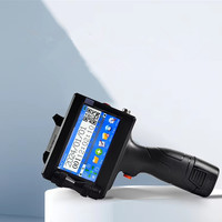WAISU Imprimante à jet d'encre portable 25.4mm 1 pouce Codage portable pour la date de production et le codage du numéro de modèle sur les étiquettes