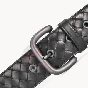 Cinturón de Cuero para Hombre Hecho a Mano, Elegante y Resistente con Hebilla Ajustable, Cinturón de Cuero Casual para Hombre, Moderno para Oficina y Aire Libre - Product Image 5