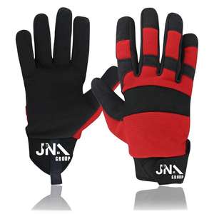 Gants de sécurité haute visibilité Mechanics Impact Gloves avec tissu haute visibilité - Product Image 1