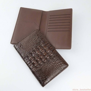 Carteras largas de cuero Vintage para mujer auténtica, múltiples ranuras para tarjetas, compartimentos seguros para billetes, diseño funcional suave - Product Image 4