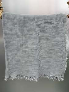 Sierra Tekstil Personalizable 100% Algodón Muselina Peshtamal Toalla De Mano 100x200 cm 400gr. Toalla de baño al por mayor de Turquía (+-5) - Product Image 1