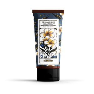 Gel de ducha Ulrich Italian Brand Frangipani en tubo de 200 ml, producto cosmético regenerador e hidratante para distribuidores. - Product Image 1