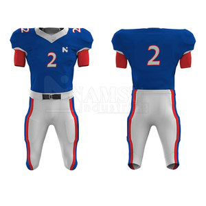 <b>Light</b> Weight Custom American <b>Football</b> Uniform New Style Plain Color American <b>Football</b> Uniform - Product Image 1