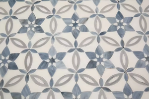 Centurymosaic Bianco Diamante Onyx & cầu vồng thủy tinh & Latin màu xanh bằng tia nước đá cẩm thạch khảm gạch tường khảm Thái Lan nhà máy - Product Image 6