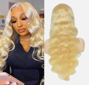 Perruque de cheveux humains Full Lace transparente Hd Body wave 613 couleur 100% extensions de cheveux vietnamiennes pour femmes noires - Product Image 3