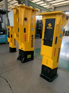 Martillo hidráulico SOOSAN modelo SB50 Silencio tipo caja para miniexcavadoras Retroexcavadoras y minicargadoras para excavación. - Product Image 4