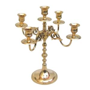 Fantastic Design Metal <b>Taper</b> <b>Candle</b> Holder Stand Handmade Brass 3 Arm Candelabra With Mother Of Pearl Inlay For Wedding Party - Product Image 2