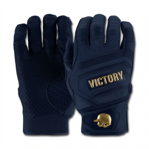 Guantes de Bateo de Béisbol Personalizados al por Mayor, Palma de Microfibra, Tejido Elástico de Alta Resistencia, Guantes de Bateo de Softbol para Todo Clima - Product Image 2