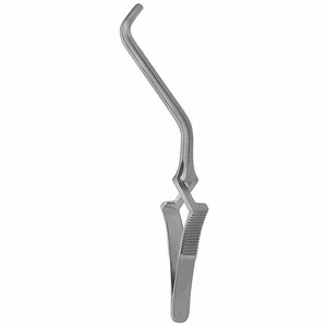 Serrefines de qualité supérieure pinces à action croisée dentelures complètes Instrument chirurgical droit de 7cm - Product Image 1