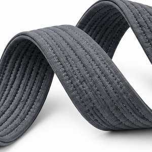 Ceintures de karaté en coton populaires, design de couleur unique, ceintures tissées, fabrication sur mesure pour la fourniture d'accessoires d'uniformes en gros volume - Product Image 2