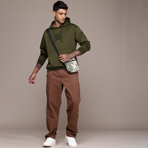 Sweat-shirt à capuche pour homme Fit2Fight de qualité supérieure 100% coton, streetwear, imprimé en relief, lourd - Product Image 1